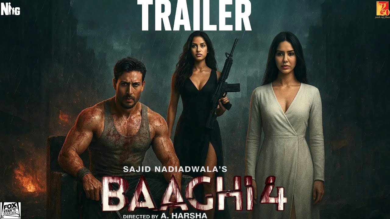 Baaghi 4 Concept Trailer: Tiger Shroff & Sanjay Dutt 🚀