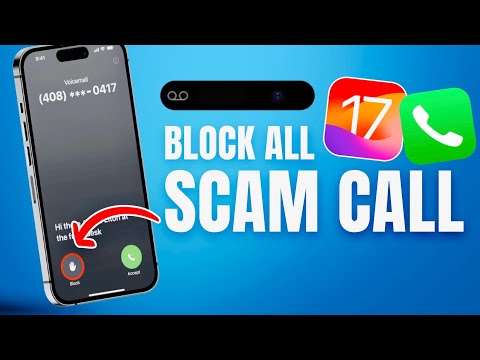 iOS 17 - BLOCK ALL SCAM Calls on iPhone