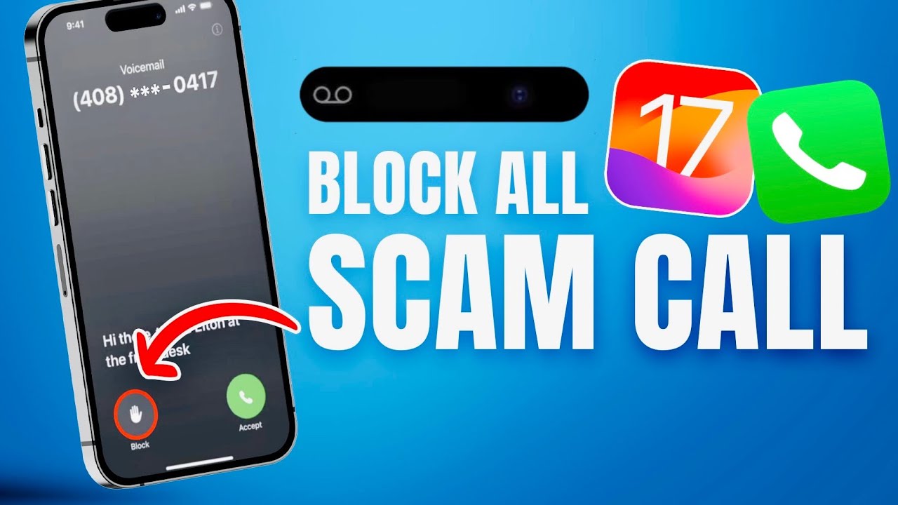 iOS 17 How to Block Scam Calls on iPhone with iOS 17 📱