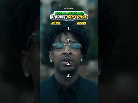 2020s VS 2010s BEST Rap Songs?