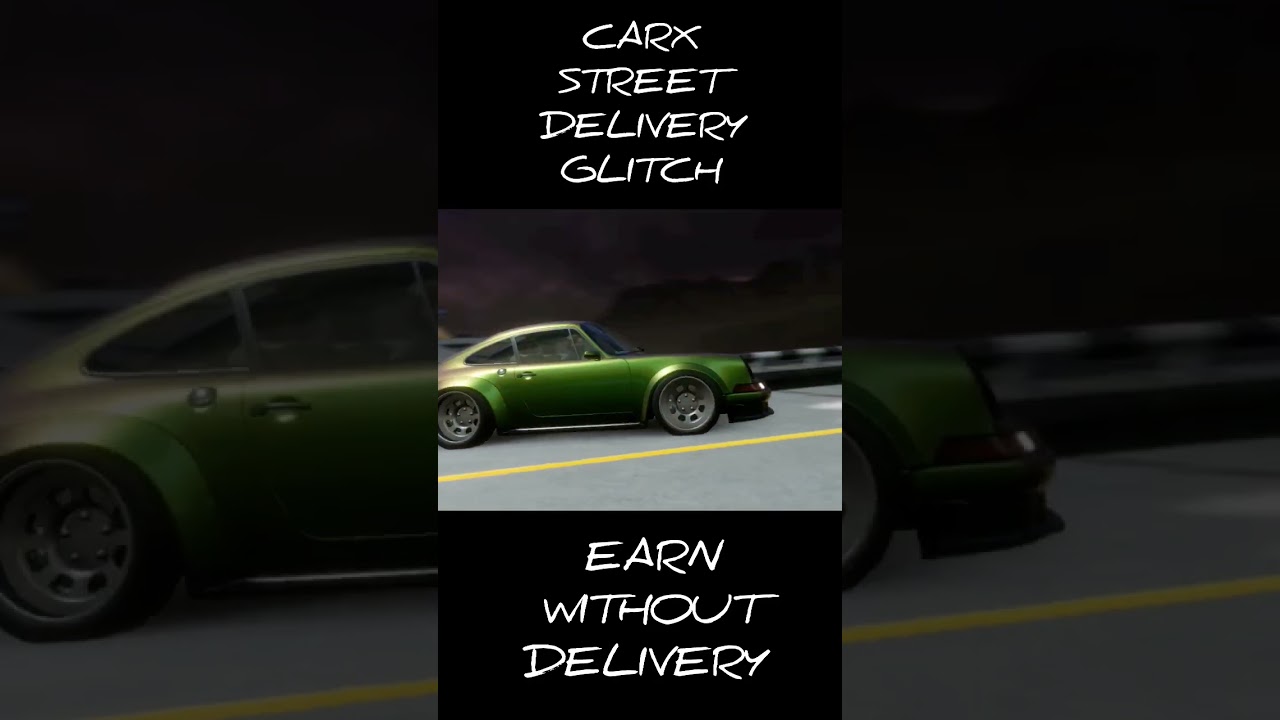 CarX Street Delivery Glitch 🤣