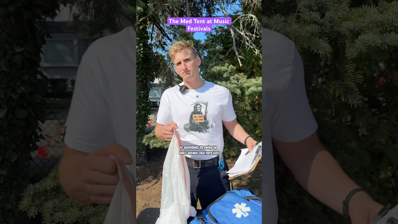 Festival Med Tent Tips & Humor 🎶