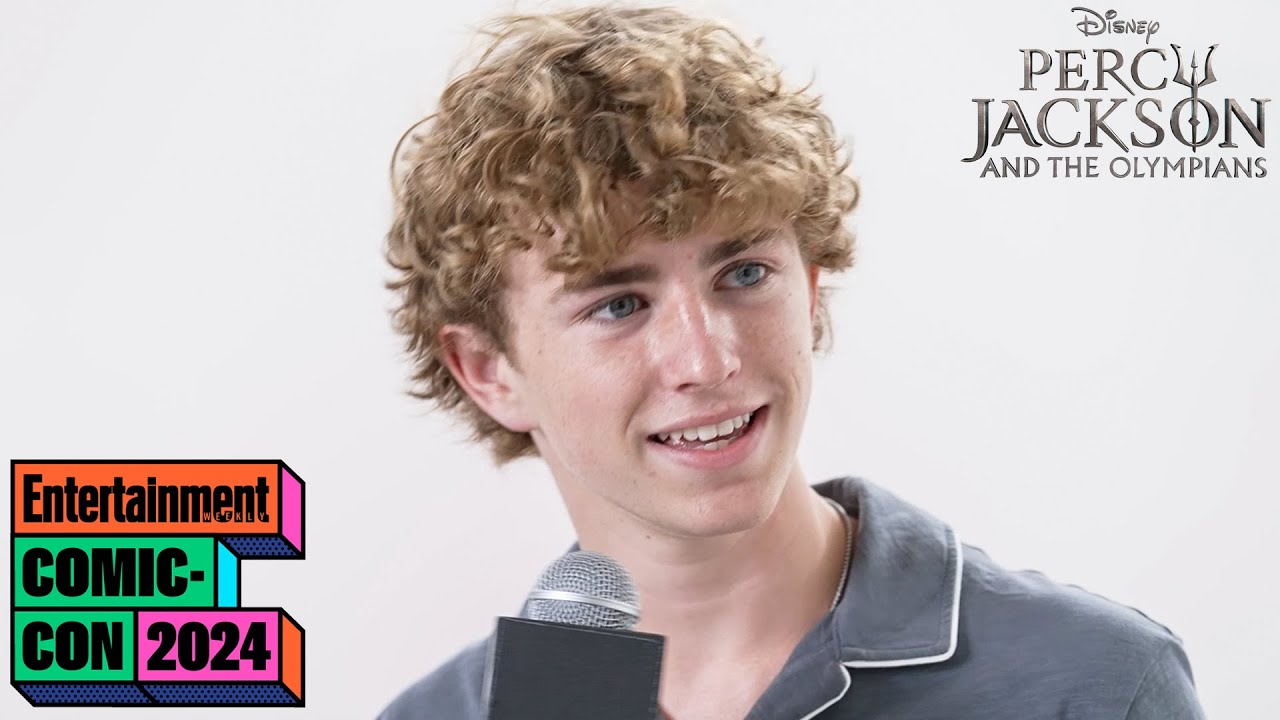 Percy Jackson Cast Panel at SDCC 2024 🎬