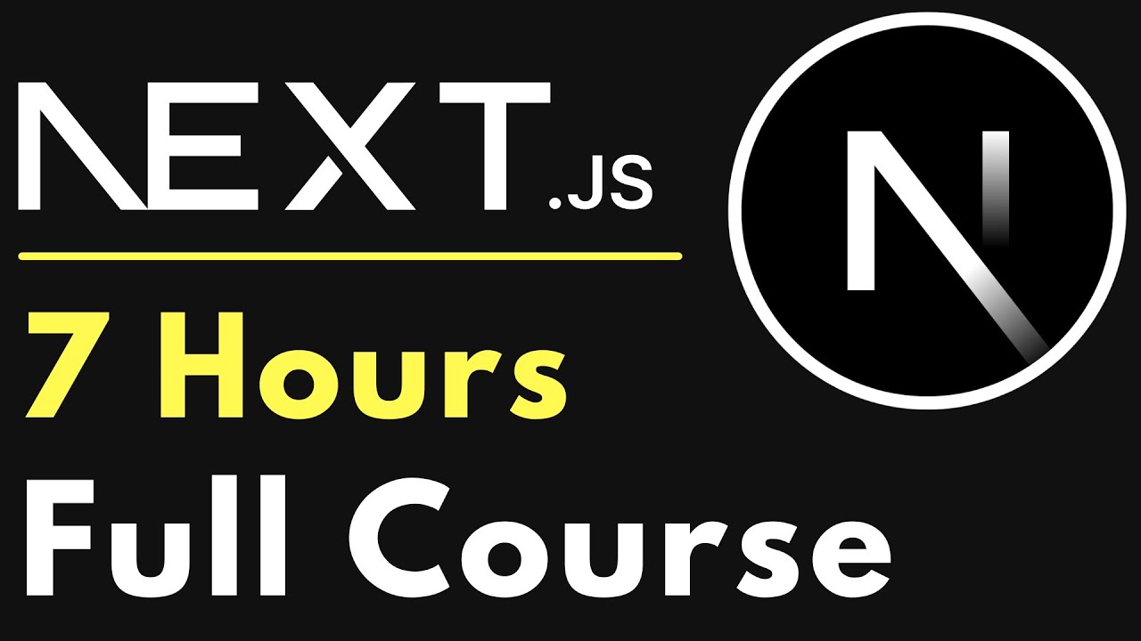 Next.js 13 Full Beginner Course | 7 Hours 🚀