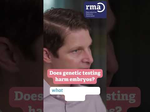 Does Genetic Testing Harm Embryos? Explained By a Fertility Doctor! | RMA Fertility Clinics #Shorts