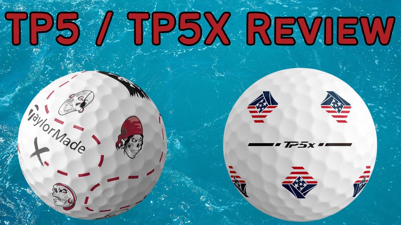 TaylorMade TP5/TP5X Golf Balls Review 2025 β³