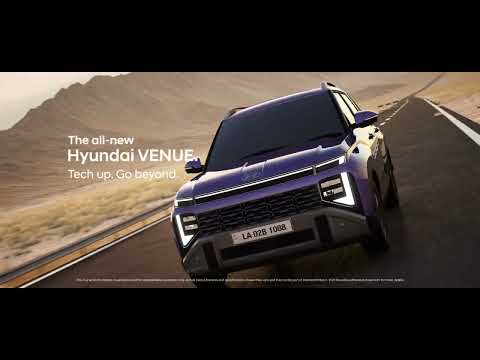Bold. Sporty. Unstoppable. Meet the All-New Hyundai VENUE
