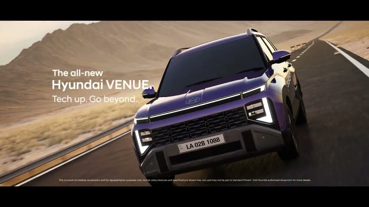 🔥 Discover the All-New Hyundai VENUE: Bold Design & Sporty Performance