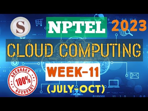 Cloud Computing Week-11 Quiz Answers 2023 📚