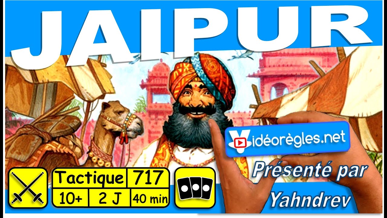 Vidéorègle 2K: Jeu de société Jaipur 🎲