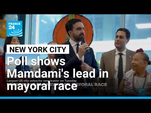 USA: Poll shows Zohran Mamdani's lead in NYC mayoral race narrowing âą FRANCE 24 English
