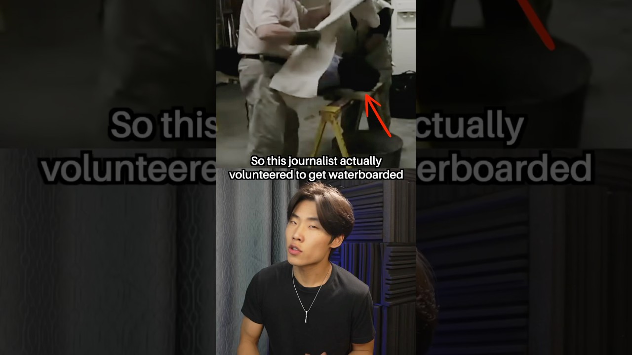 He Volunteered for Waterboarding to Prove a Point #shorts 💧