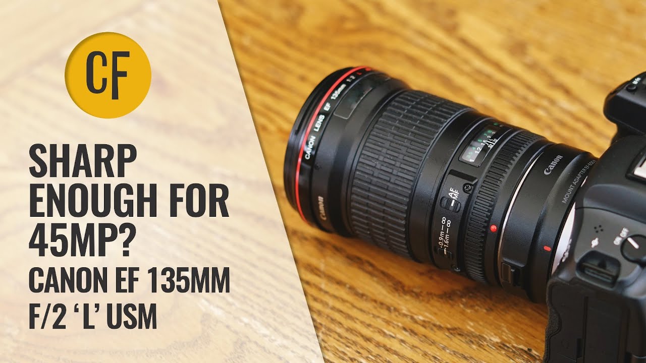Canon EF 135mm f/2 'L' USM Tested on 45MP EOS R5 📸