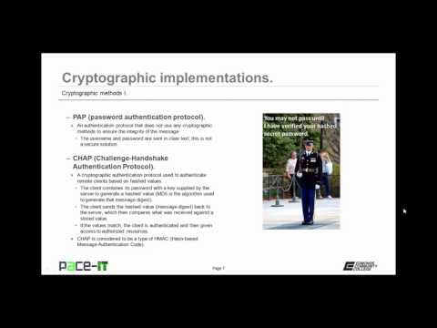 PACE-IT: Security + 6.2 - Cryptographic Methods (part 1)