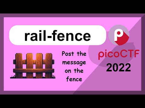 picoCTF 2022 - Cryptography - Rail Fence
