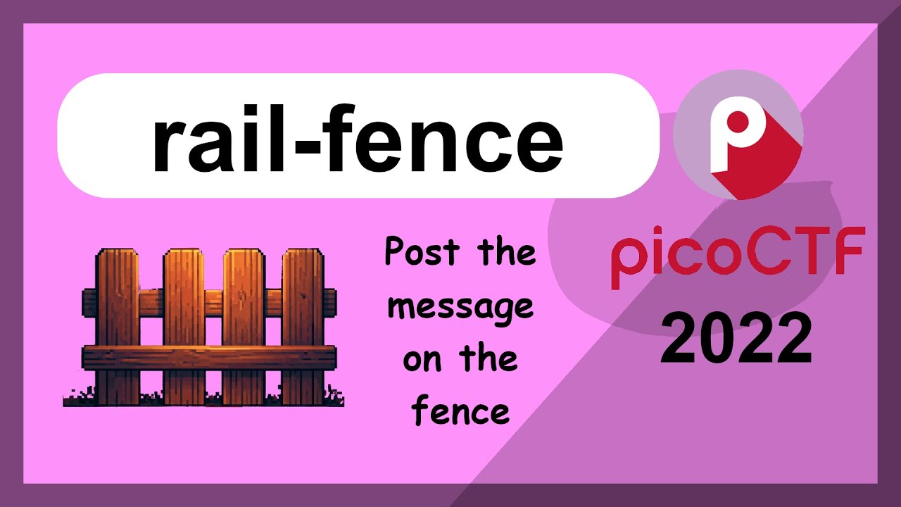 picoCTF 2022 - Cryptography Challenge: Rail Fence
