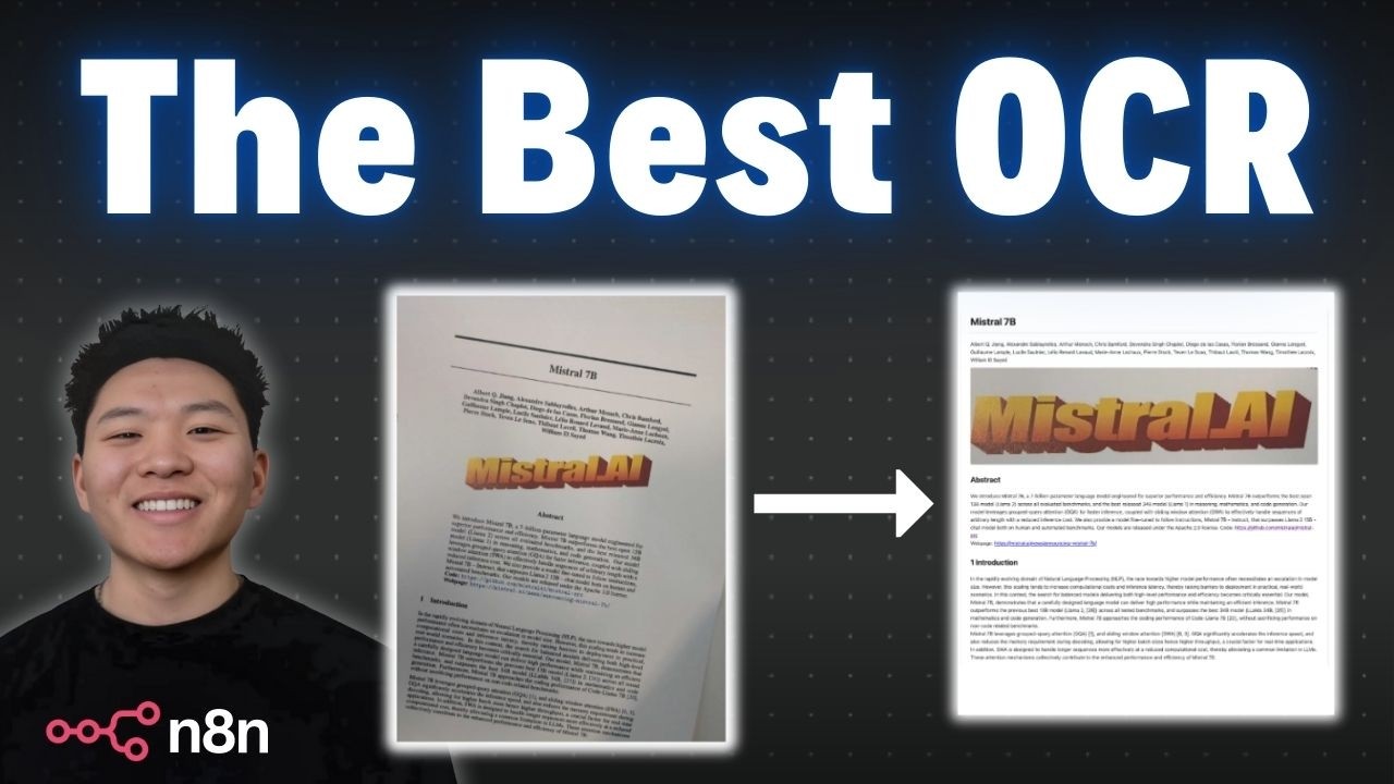 Master Document OCR with Mistral in n8n 🚀