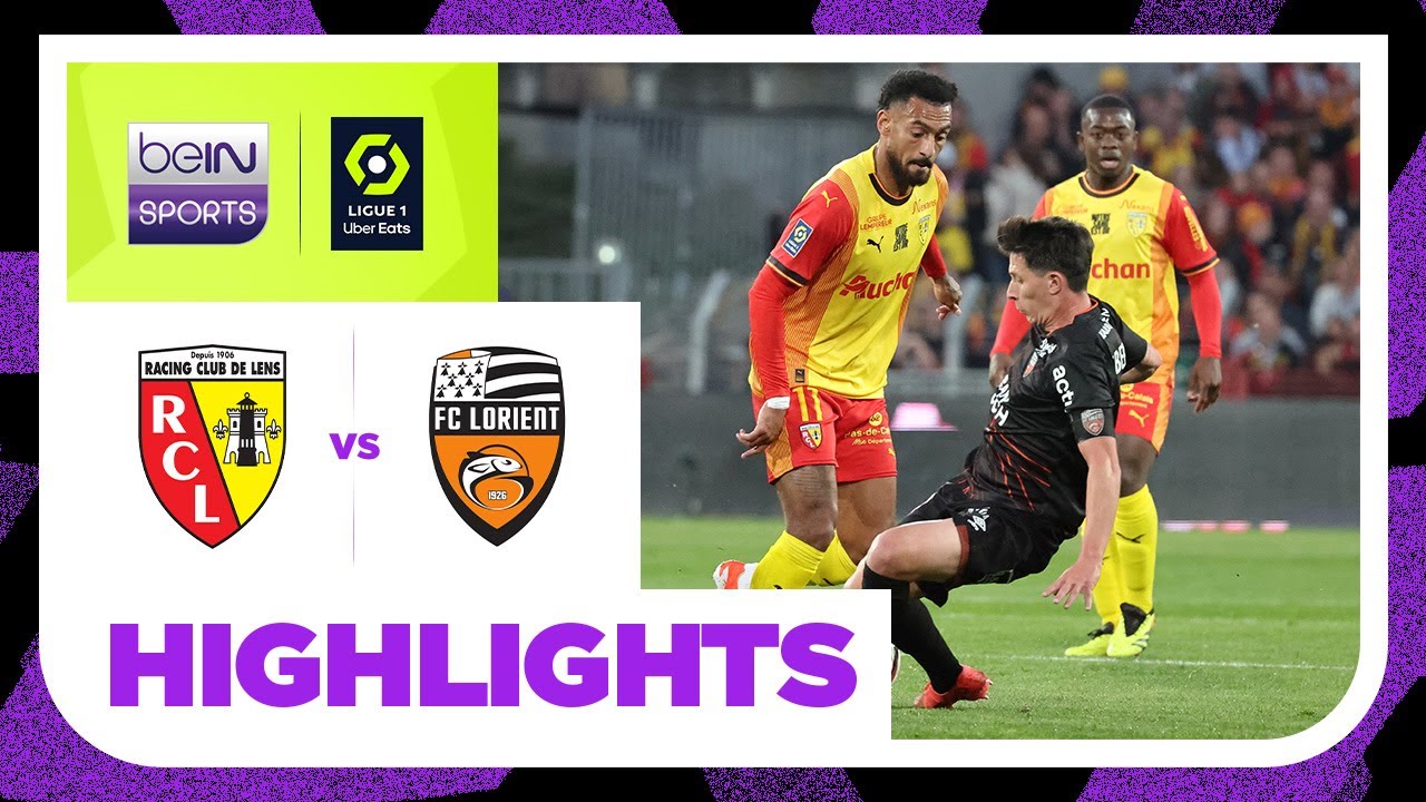Lens vs Lorient | Ligue 1 23/24 Highlights ⚽