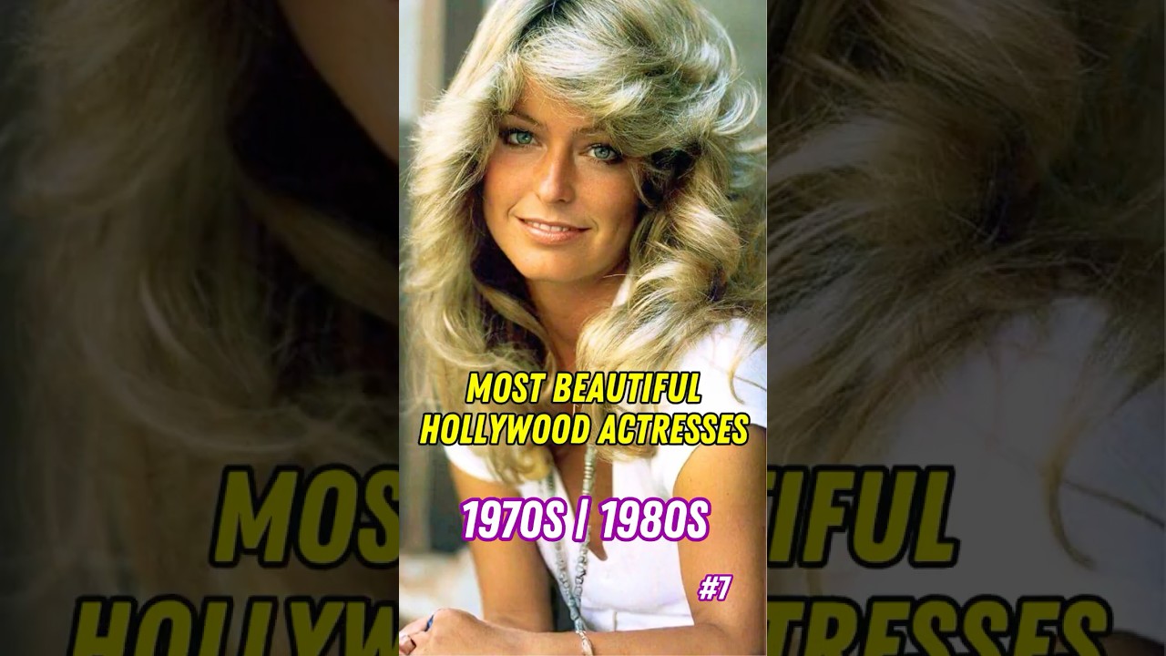 Top 7 Iconic Hollywood Actresses of the 70s & 80s ✨
