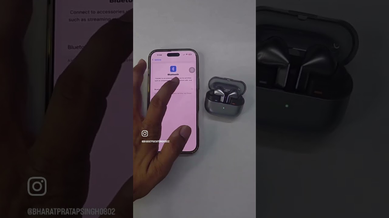 Galaxy Buds 3 & iPhone 16 Pro Max: Easy Pairing