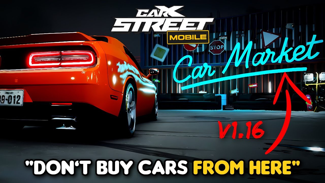 CarX Street New Car Market System Explained 🚗