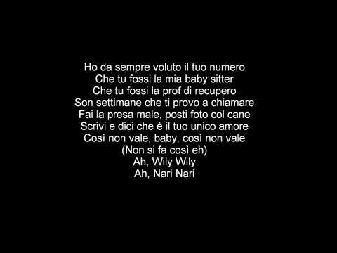 Habibi - Ghali (Lyrics / testo)