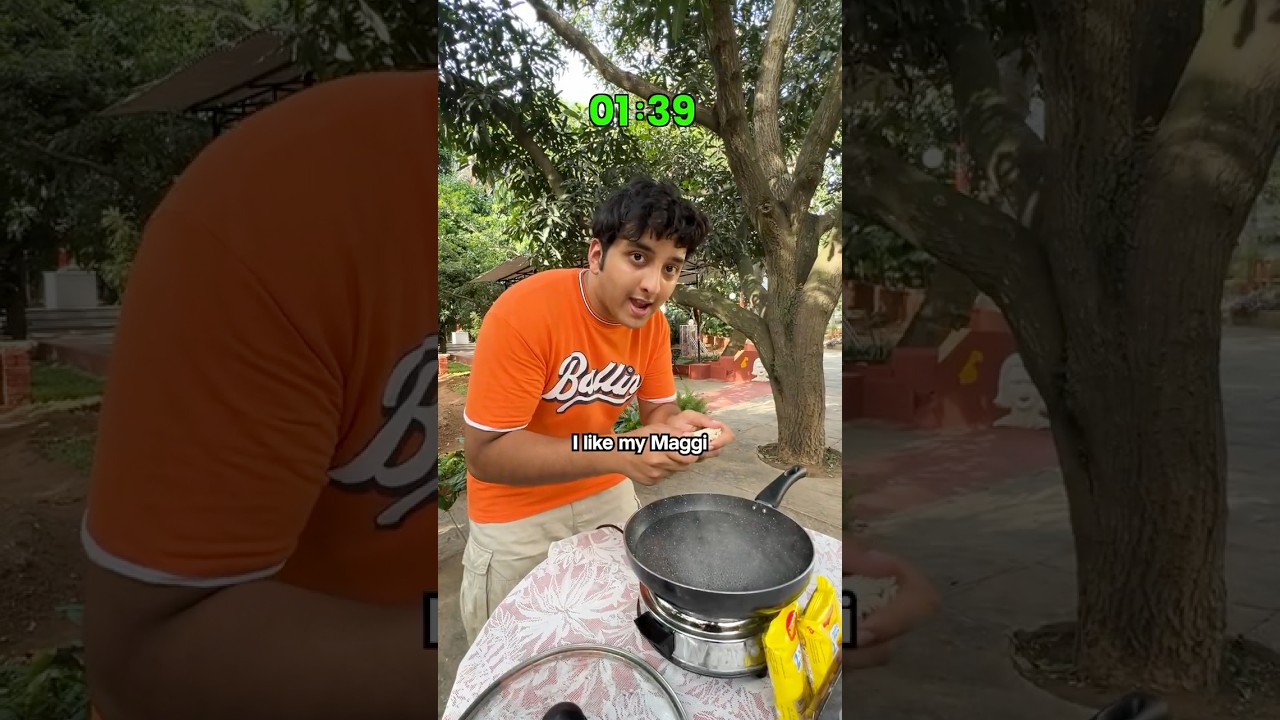 Can You Make Maggi in 2 Minutes? 🤔