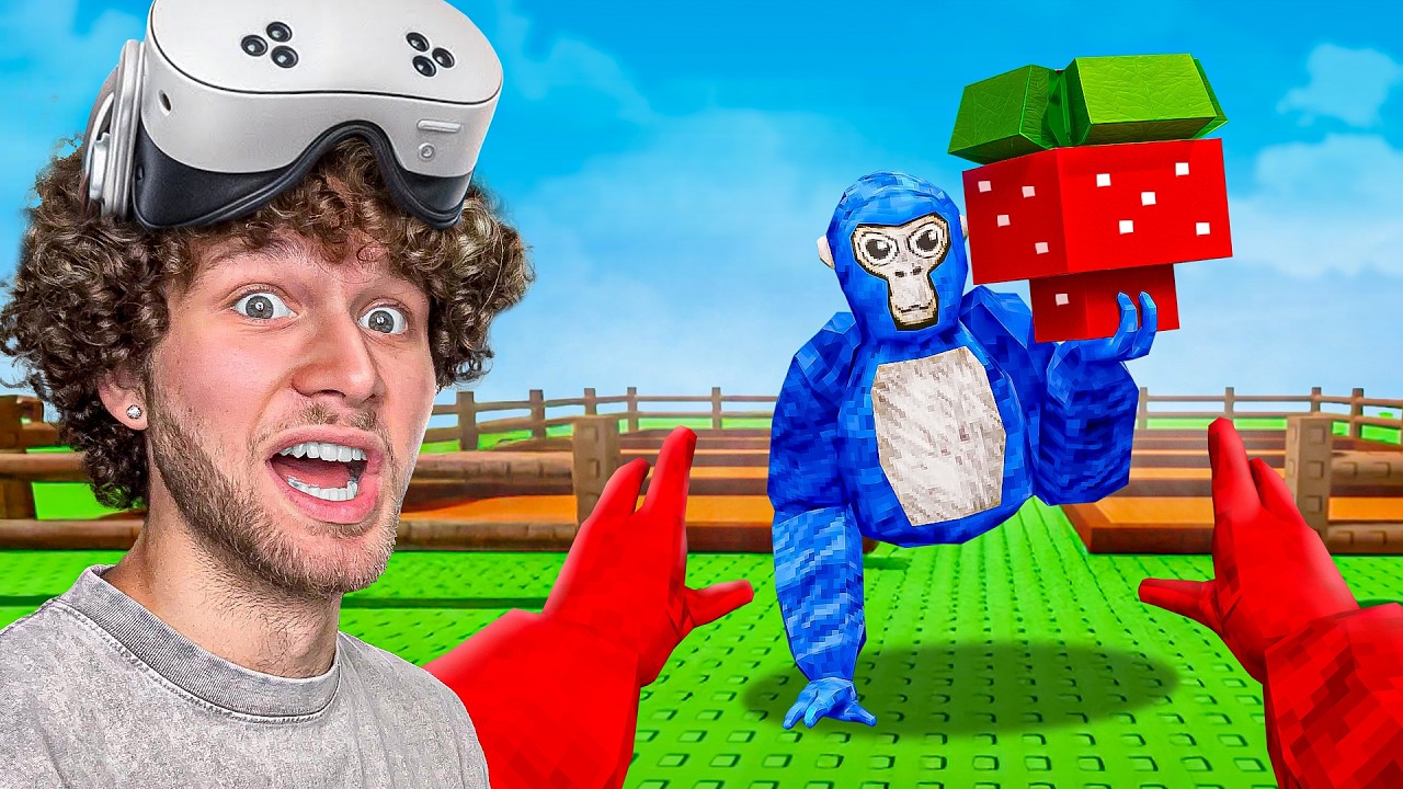 My Immersive VR Experience Playing Grow a Garden 🌱