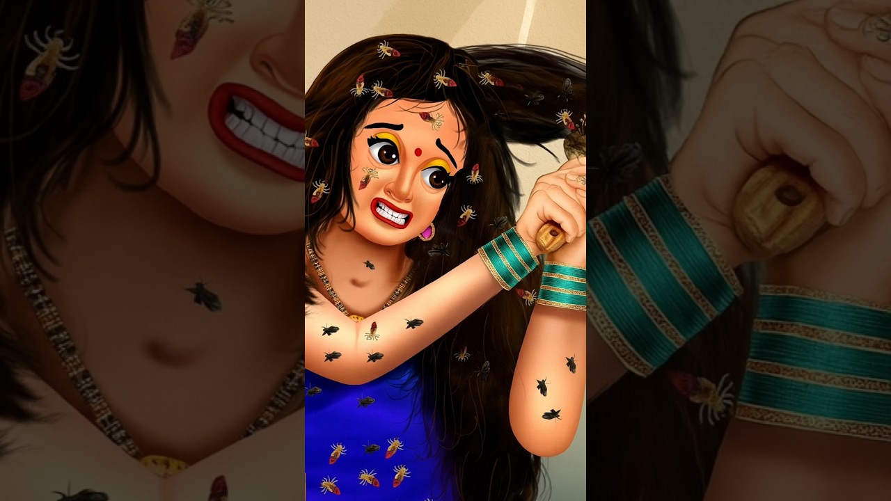 जुएं वाली बहु: मजेदार और नैतिक कहानी 🎭