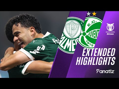 Palmeiras vs. Juventude 4-1 I Game Highlights I BrasileirĂŁo 2025