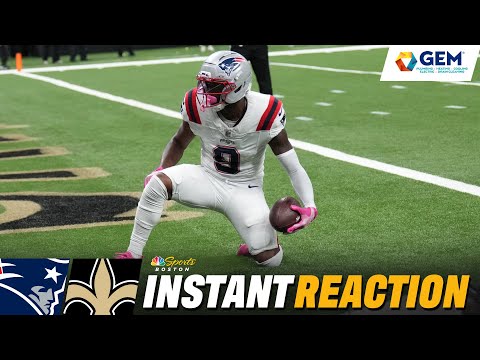 INSTANT REACTION: Maye, Boutte DELIVER in Patriots third straight win