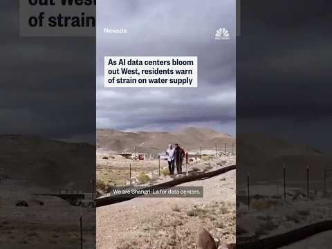 As AI data centers bloom out West, residents warn of strain on water supply