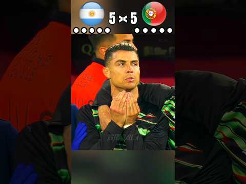 Argentina vs Portugal 🤯 penalty shootout ⚽ World cup final imaginary 2026 🥶🔥 #shorts #football #cr7