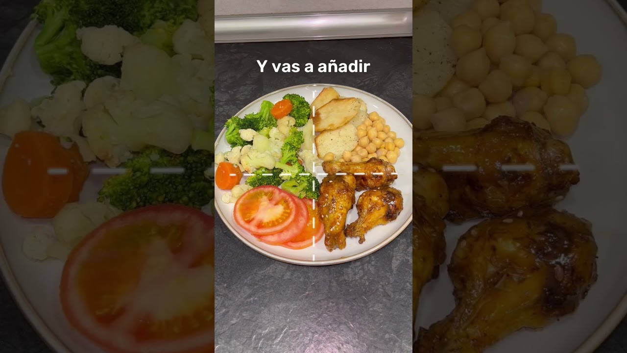 COMER SANO es fácil con ESTE método 🥗 #platosaludable