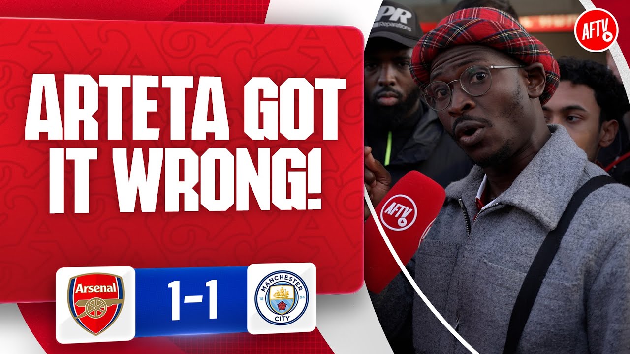 Arteta's Tactics Under Scrutiny in Arsenal vs. Man City Draw ⚽