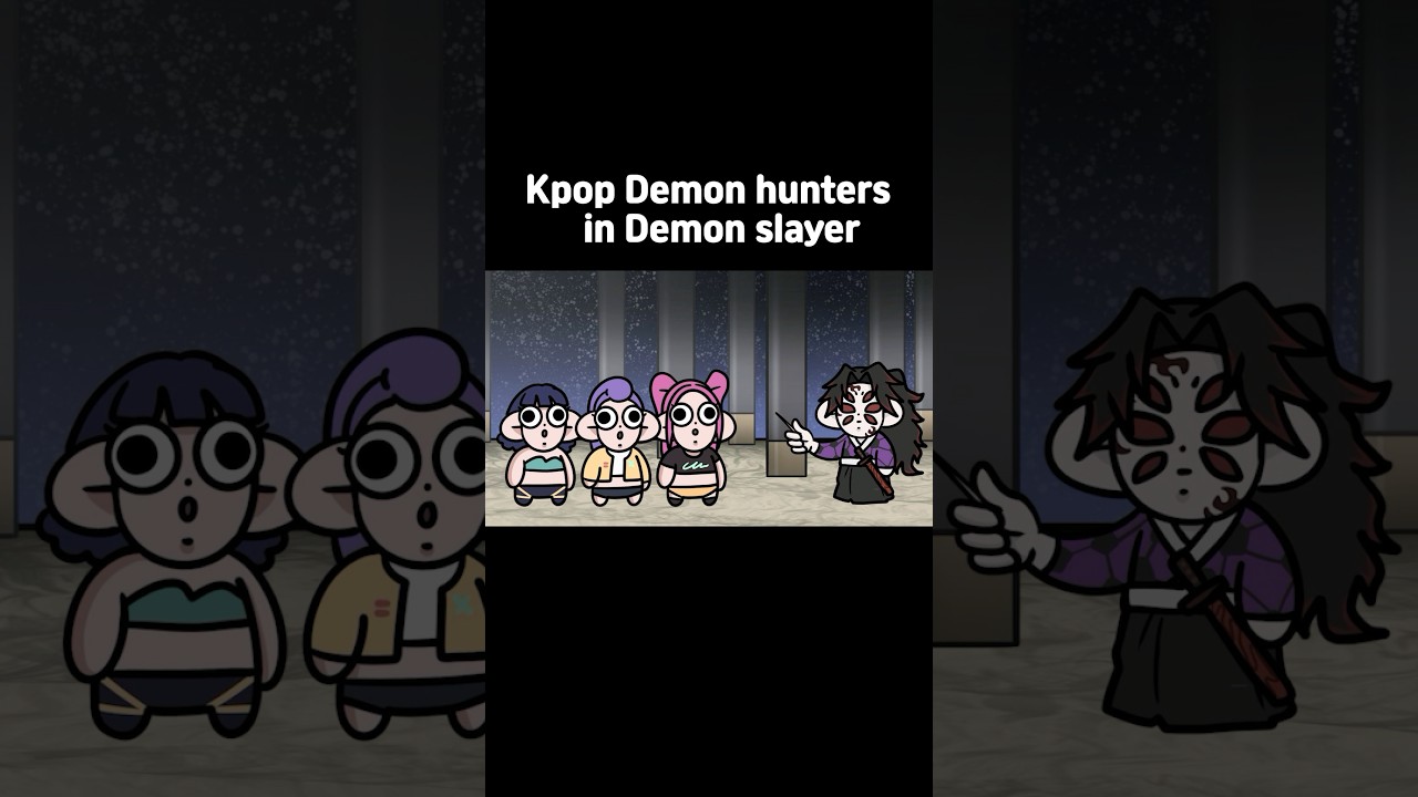 Kpop Demon Hunters vs. Demon Slayer: Epic Animation Battle! 🎬