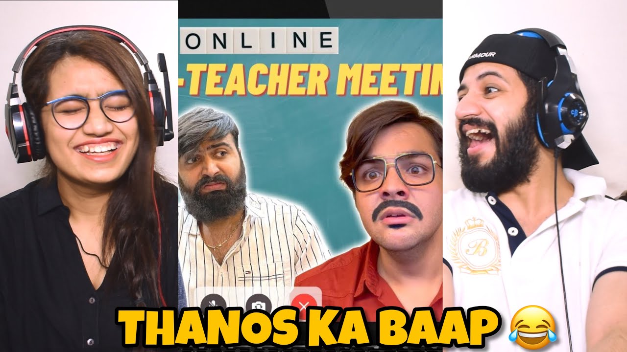 Ashish Chanchlani Reacts to Online Parent-Teacher Meeting 📚