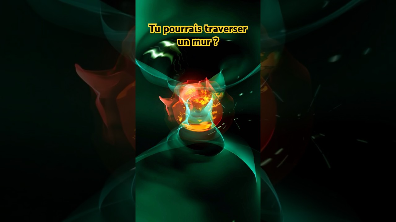 Un phénomène quantique incroyable ! ➡️L’effet tunnel. #effettunnel #physiquequantique #univers