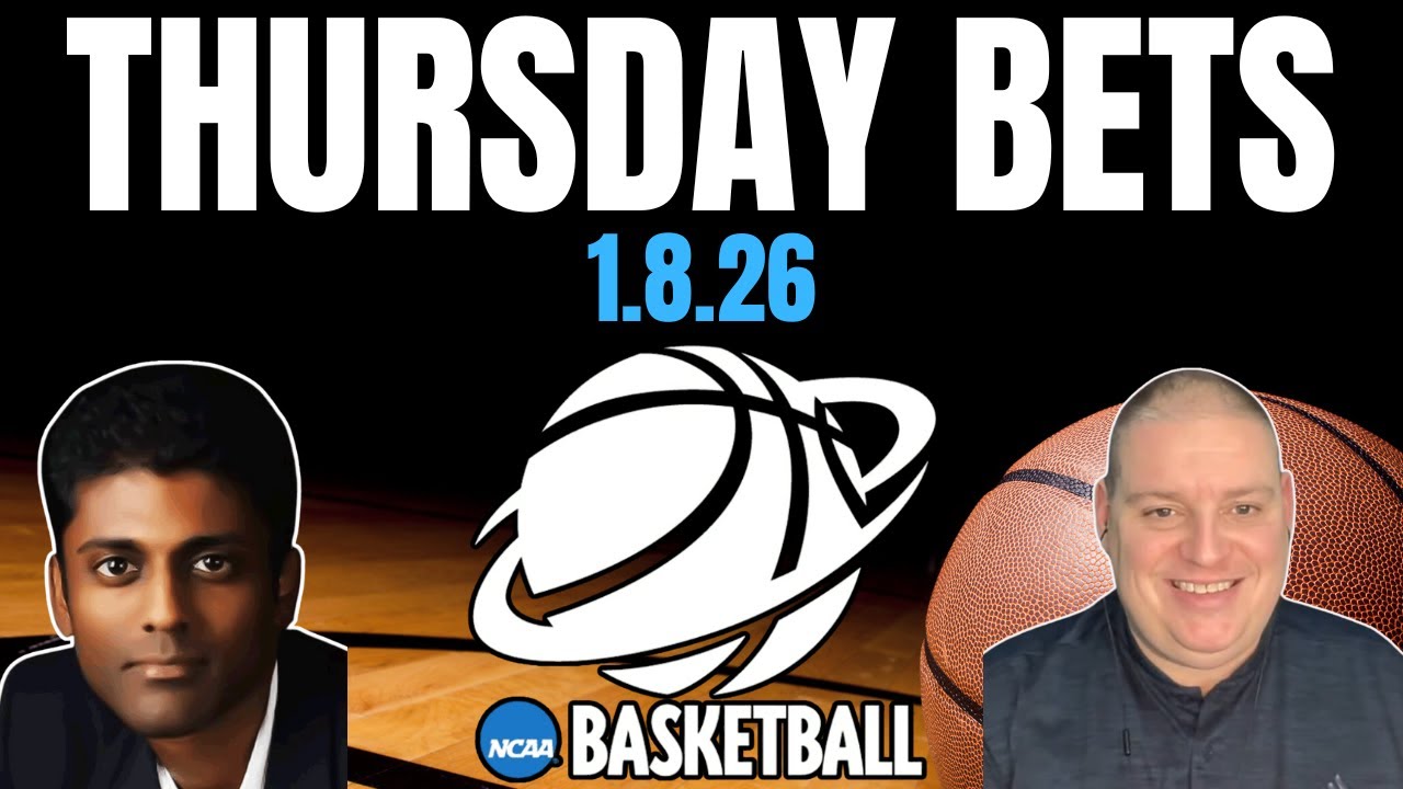 NCAA Basketball Picks for 1/8/26 🏀