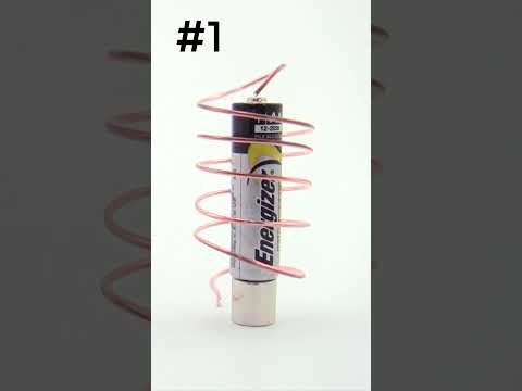 3 Simple DIY Motor Science Projects (see full video for instructions) #stem #diy #scienceproject