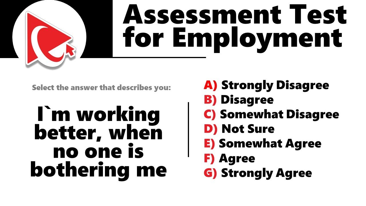 Pass Your Employment Assessment Test Easily