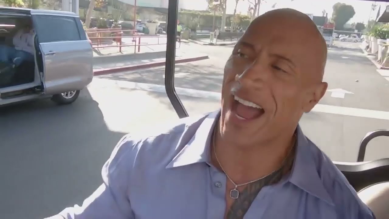 The Rock You're Welcome Golf Cart 🏌️♂️