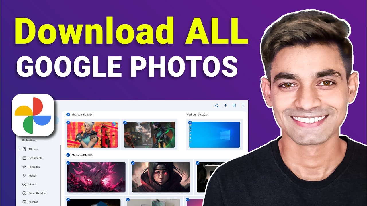 Download All Google Photos to Your Laptop in 2025 π₯