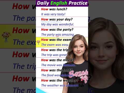 β
100 English Conversation Practice for Beginners to advanced level / how to greet in English