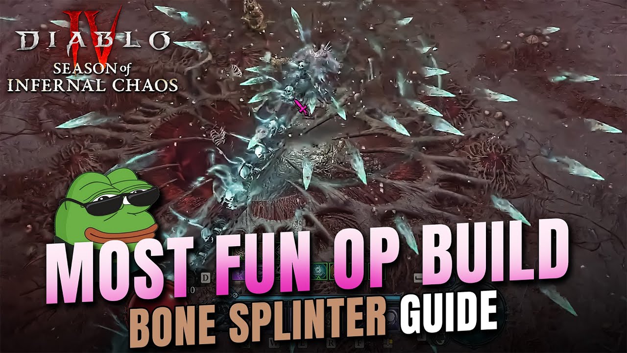 π₯ Ultimate OP Necro Bone Splitter Build for Season 10 in Diablo 4