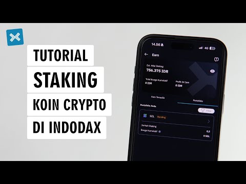Cara Staking Aset Crypto di Aplikasi Indodax