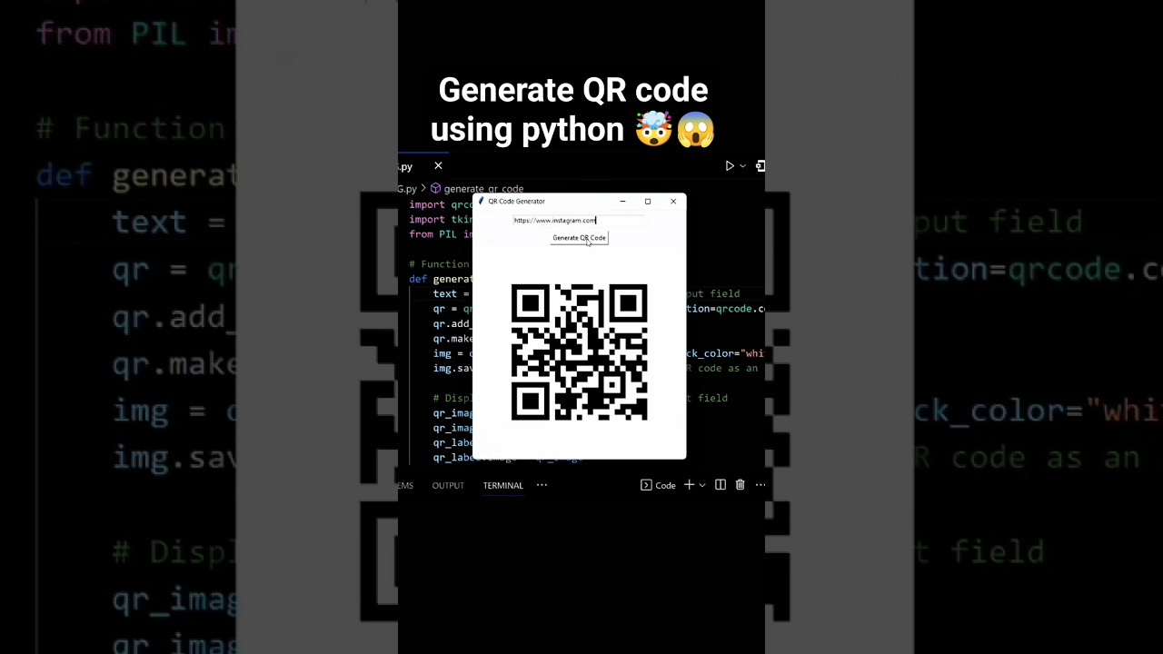 Create QR Codes Easily with Python 🚀