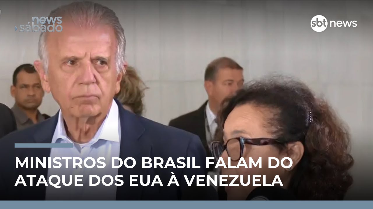 Brasil monitora fronteira e convoca reunião após ataque dos EUA à Venezuela | #NewsSábado