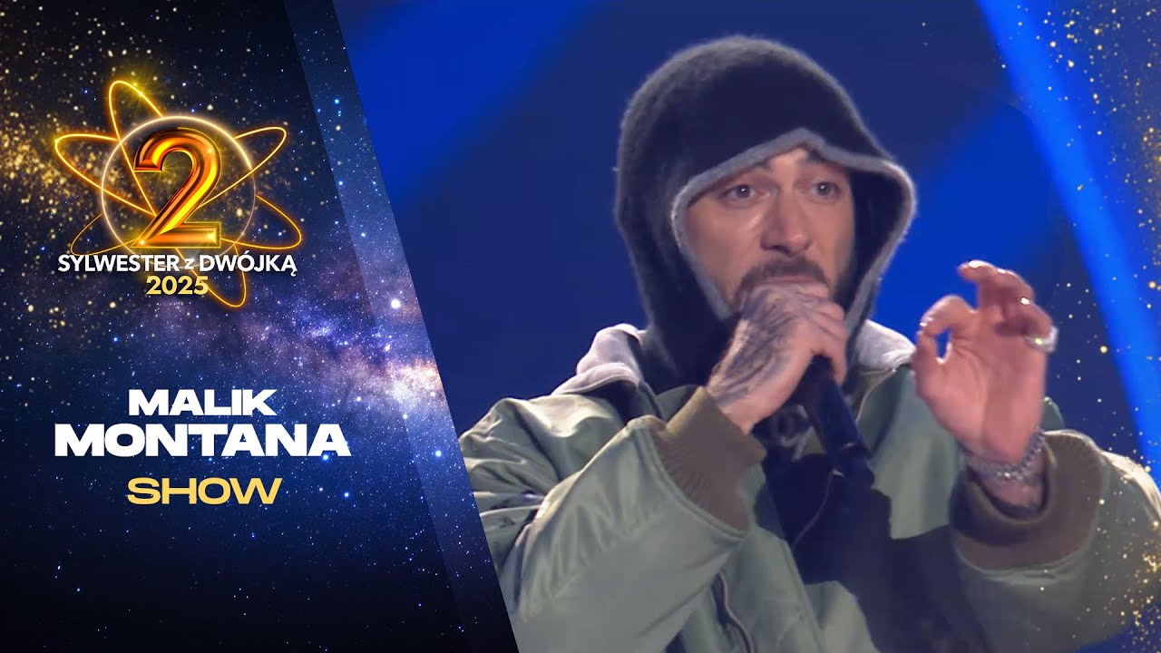 Malik Montana na Sylwestrze z Dwójką 2025 🎉