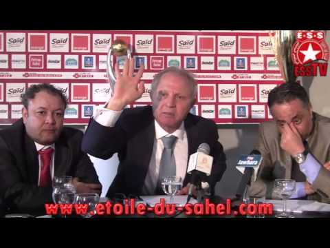 Point de presse de M. Ridha Charfeddine - Prêt à faire passer le témoin